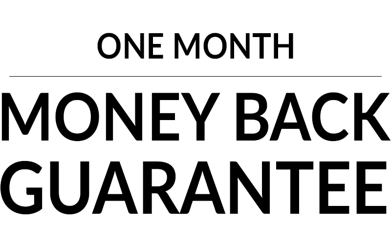 1 Month Money Back Guarantee with Sarabec