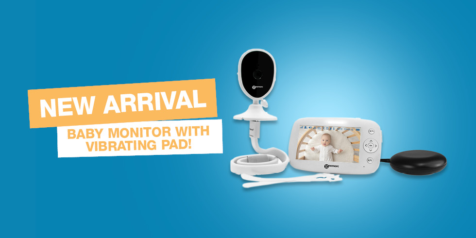 NEW ARRIVAL - BABY MONITOR WITH VIBRATING PAD