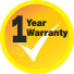 1 Year Warranty