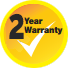 2 Year Warranty