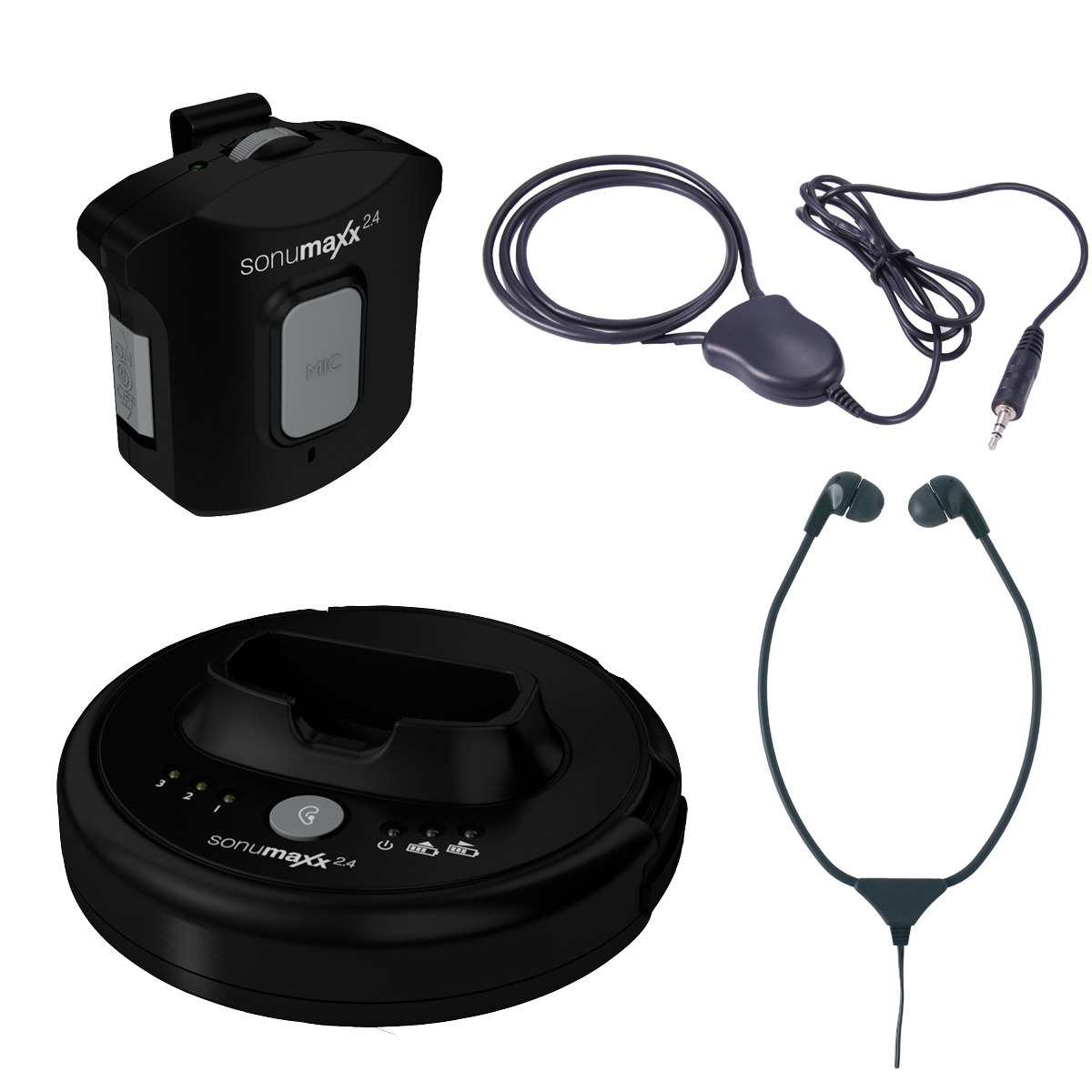 Sonumaxx 2.4 PR Headset/Neckloop System