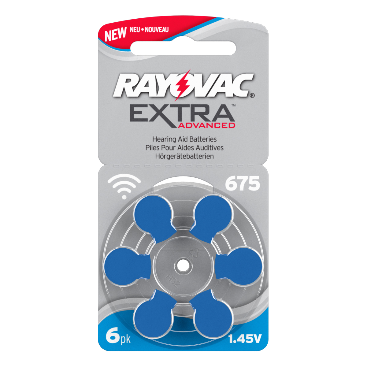 Rayovac Extra Premium 60 pack Size 675 