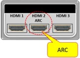 ARC audio port